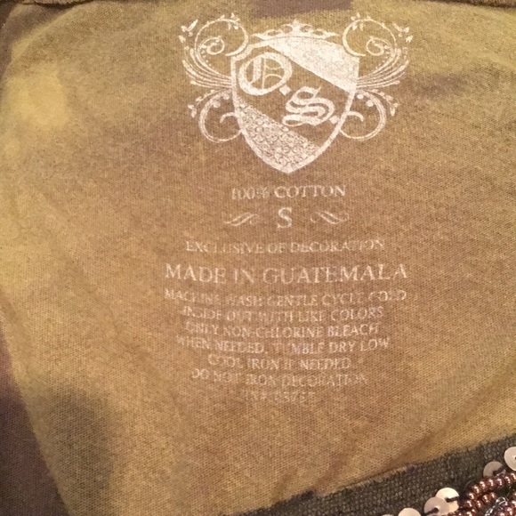 Beautiful OS Embellished Tee - Picture 5 of 5